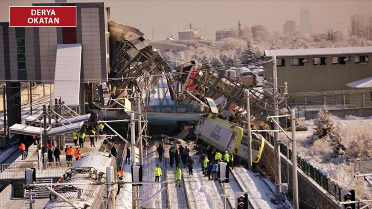 Ankara tren kazasında ölen makinistler kusurlu bulundu!