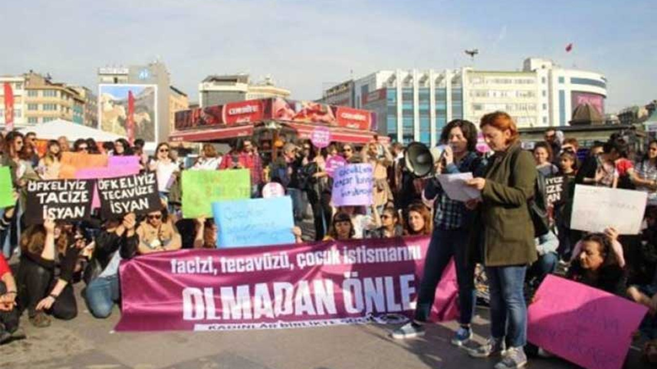 Kadınlar istismara karşı eylem yaptı: Onlar utansın