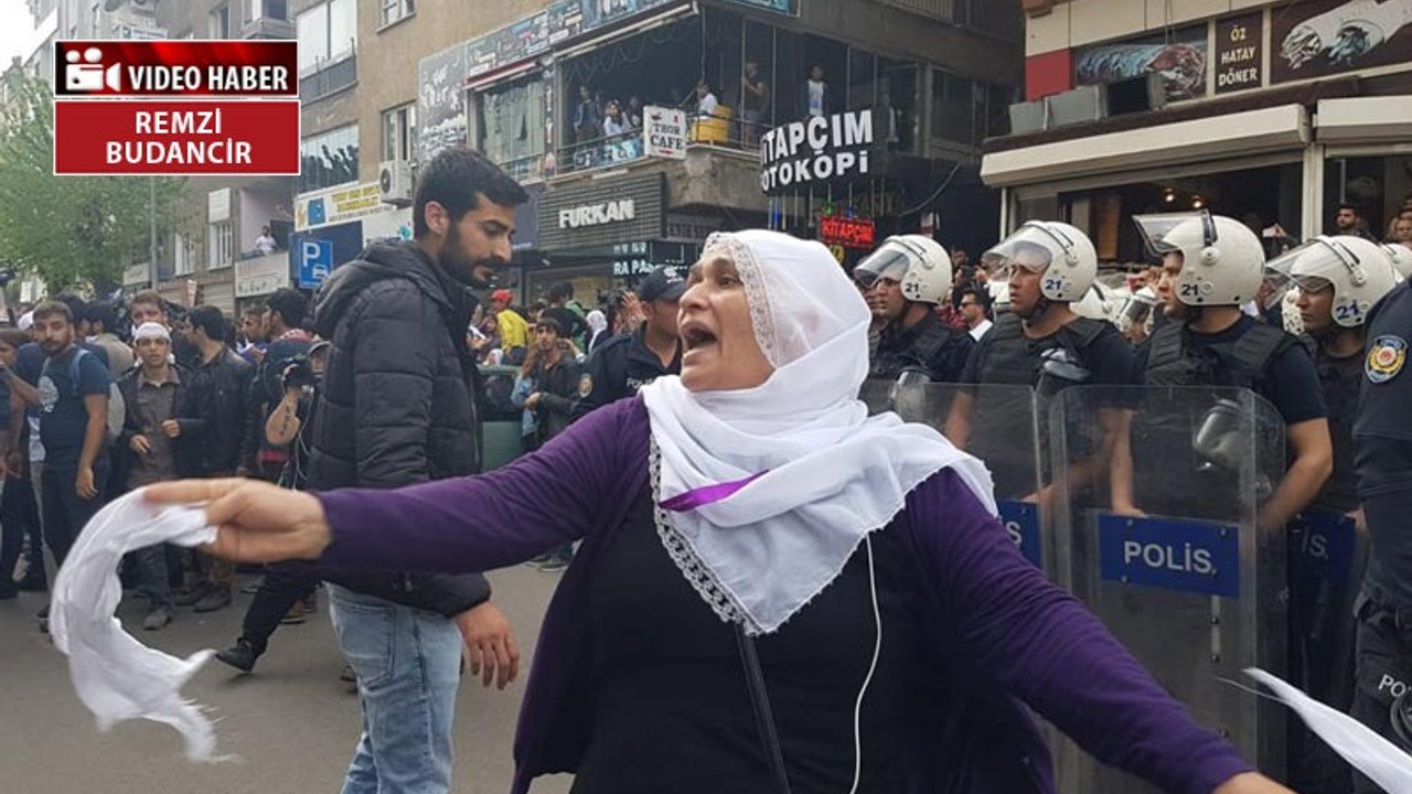 Barış Anneleri miting sonrası yürüdü