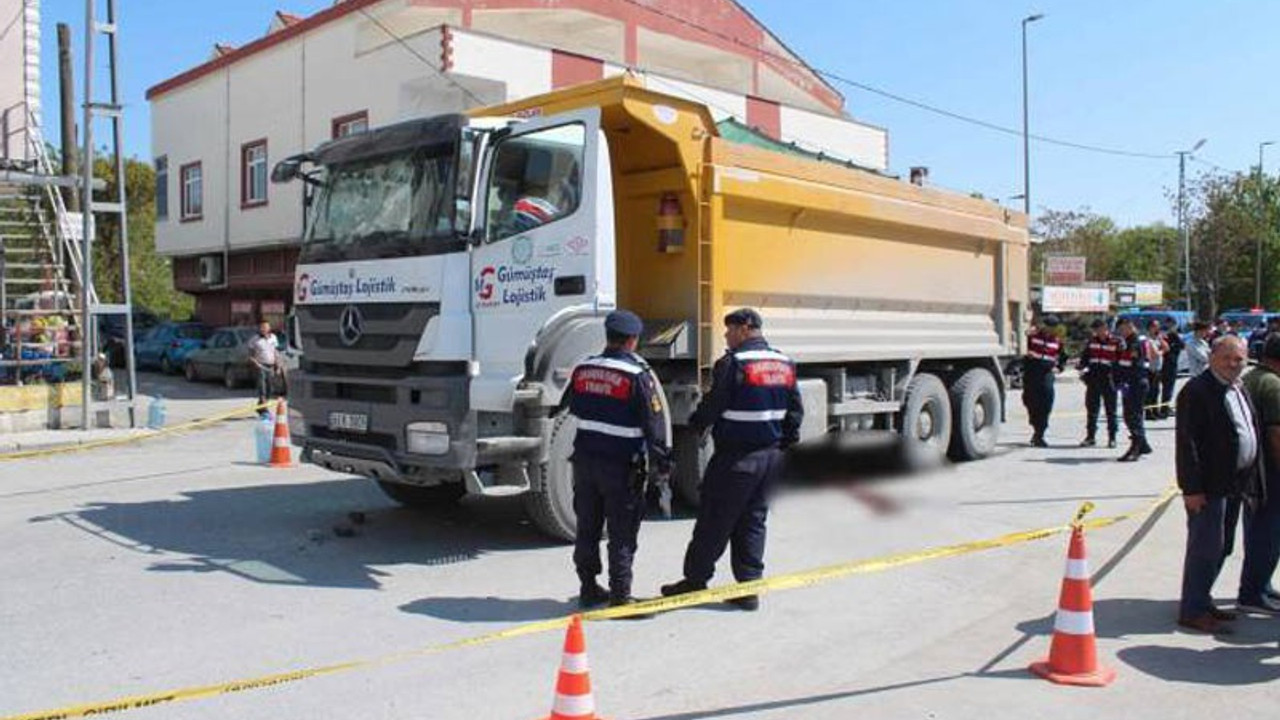 Mahalleliler hafriyat kamyonu cinayetine isyan etti