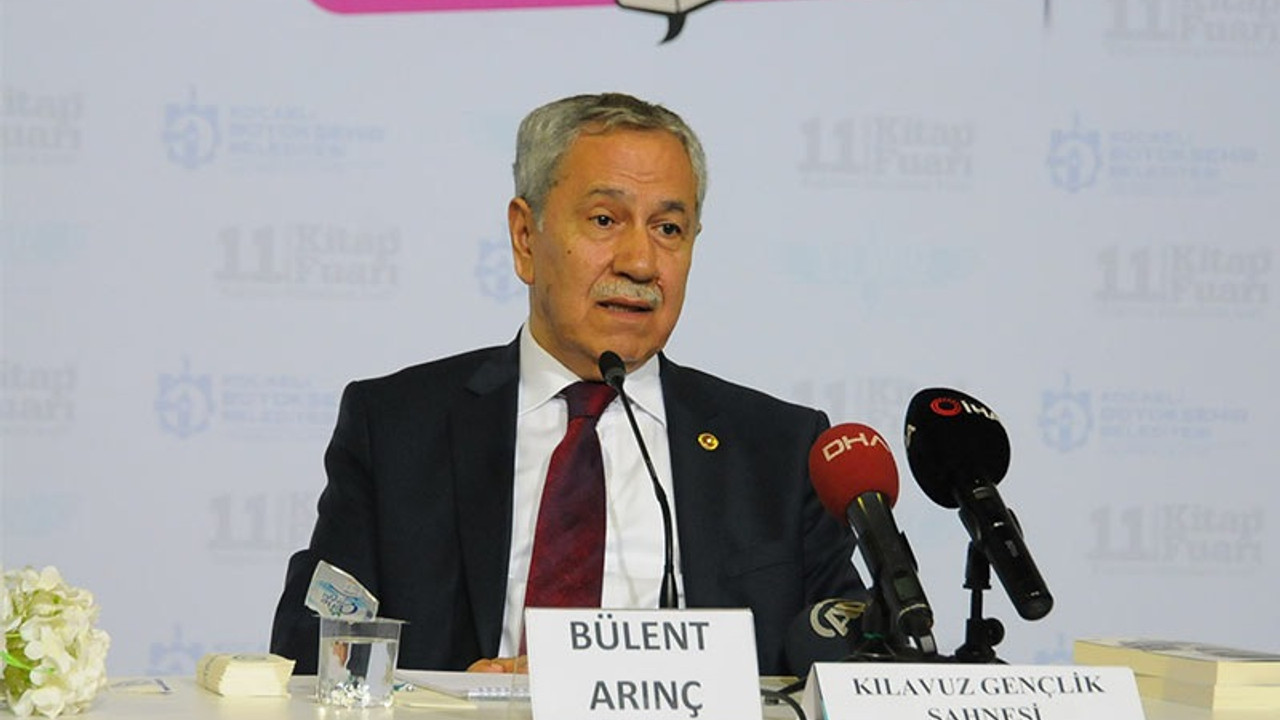 Arınç: İmamoğlu'na büyük bir popülariteyi kendi ellerimizle verdik