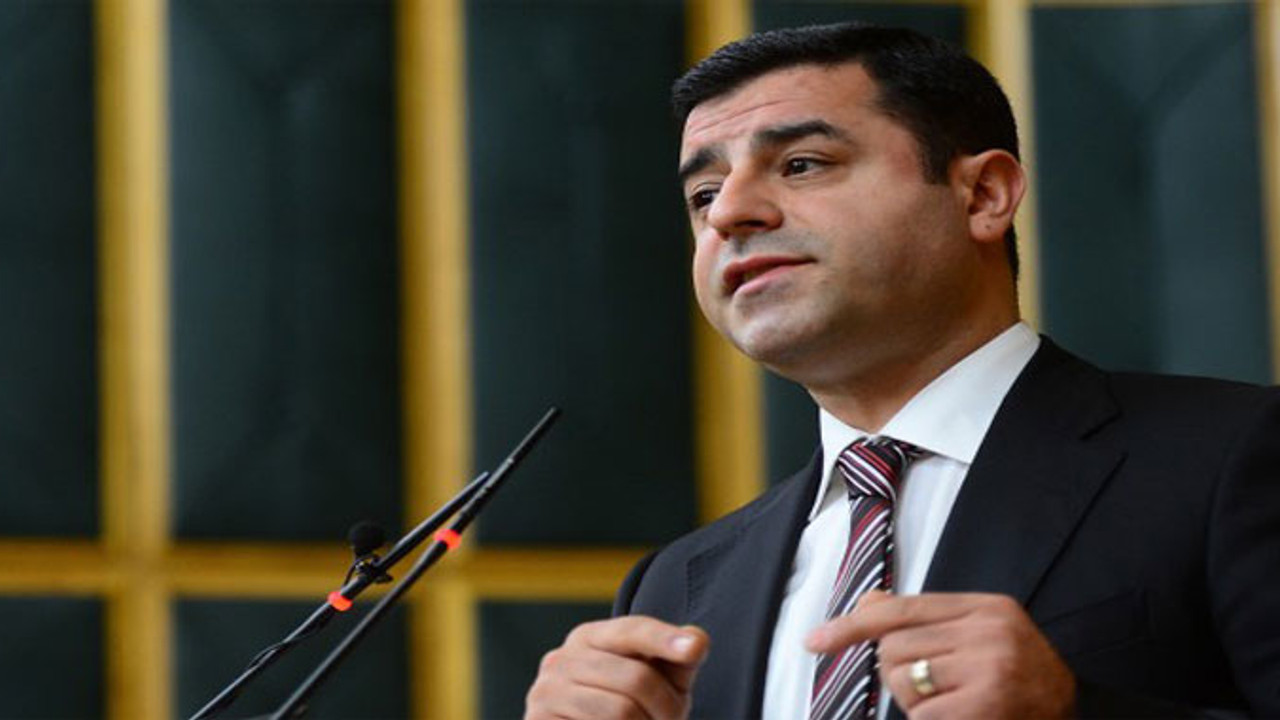 Demirtaş tahliyesini talep etti