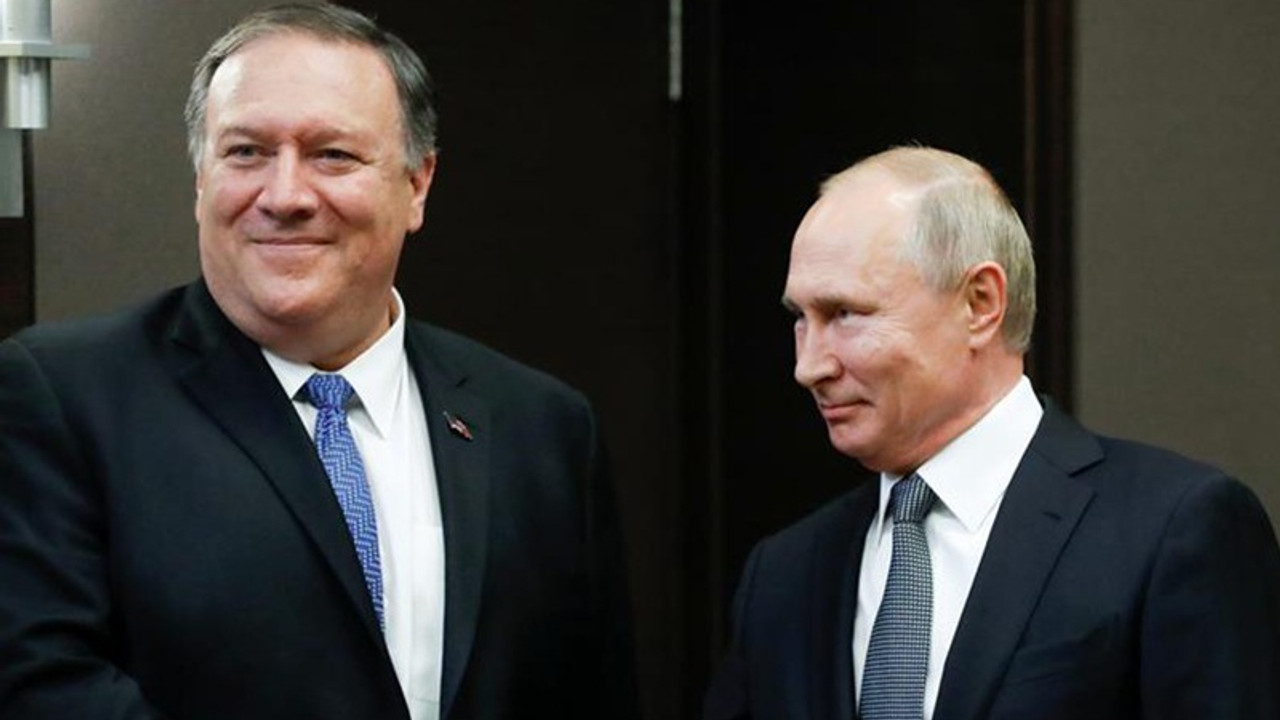 Putin, Pompeo'yla görüştü