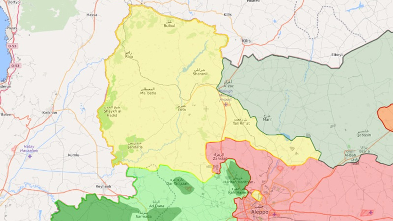 TSK destekli ÖSO Afrin'e saldırdı