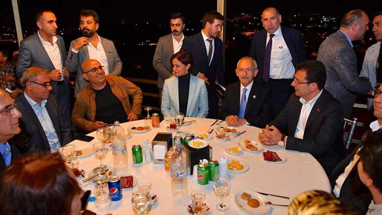 İmamoğlu, Hakkı Savunanlar Platformu'nun iftarında Kılıçdaroğlu ile buluştu