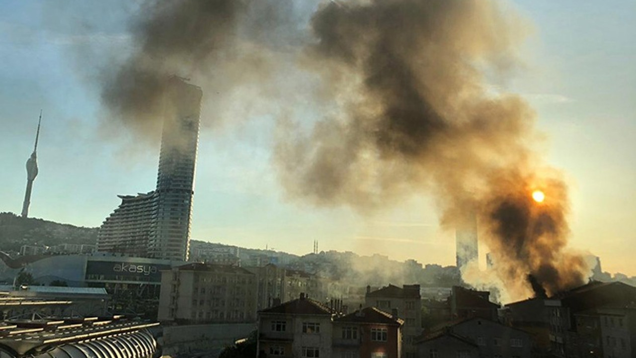 İstanbul Fikirtepe'de yangın: Ölü ve yaralılar var