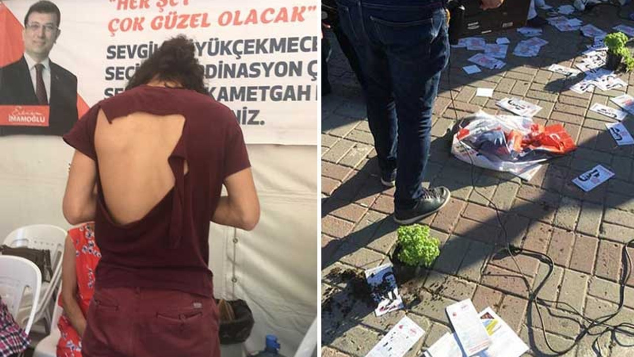 CHP’nin seçim çadırına art arda saldırı