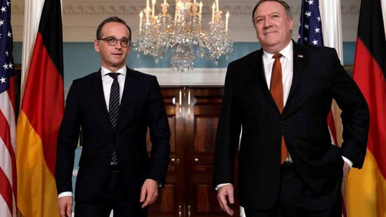 Pompeo Almanya'da Ortadoğu politikaları için destek arıyor