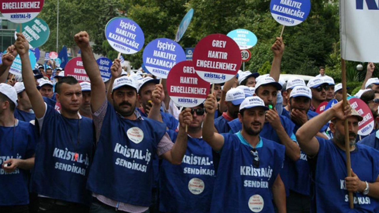 Şişecam işçileri grev dedi