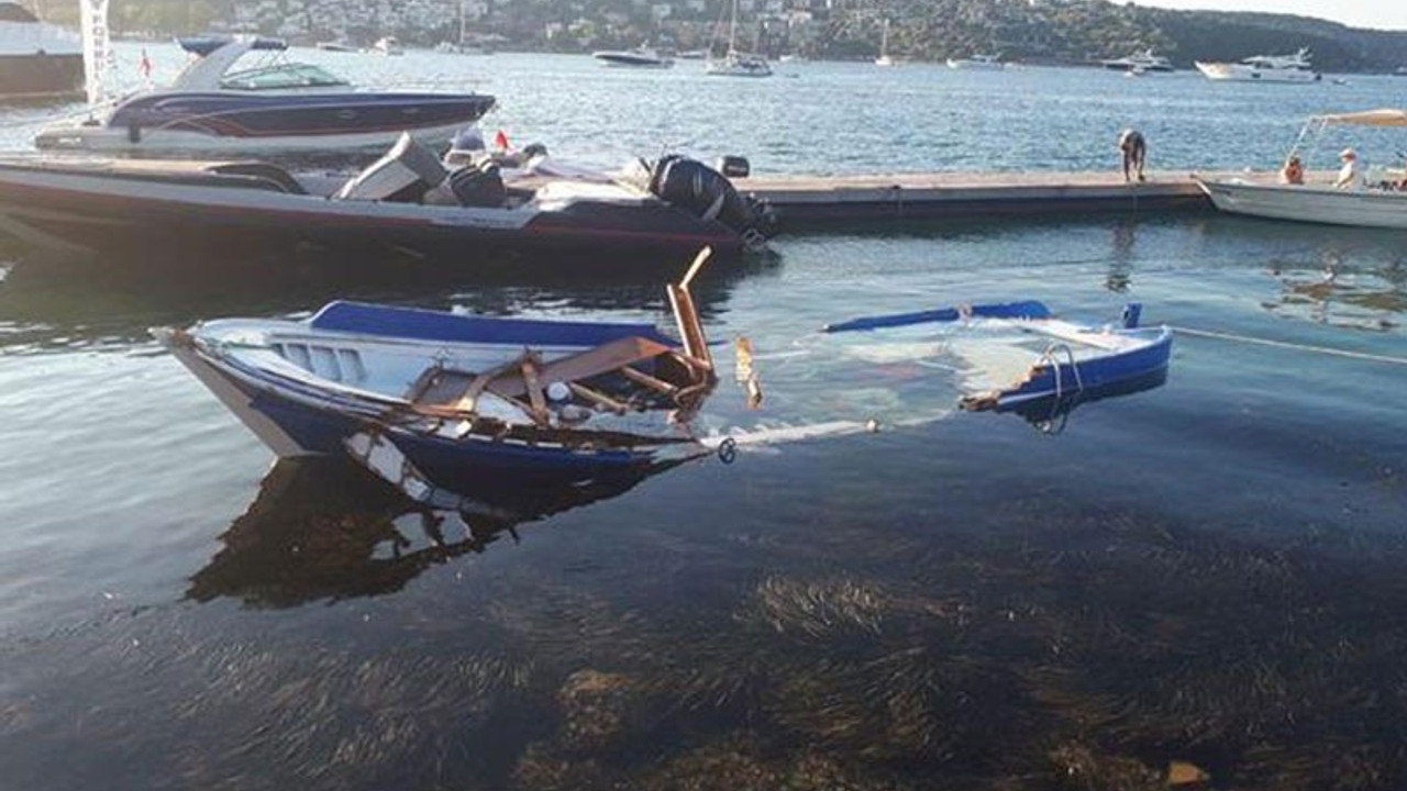 Bodrum'da haber takibi yapan gazetecilere sürat teknesi çarptı