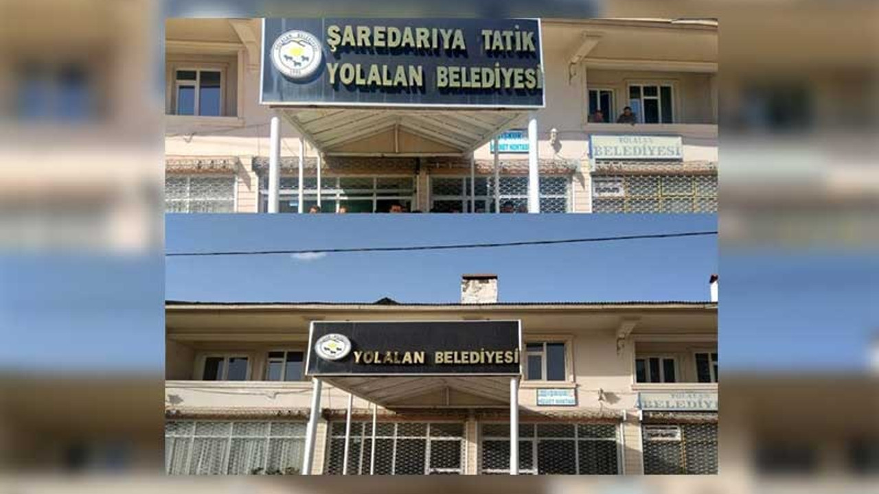 AKP'li belediye Bitlis'te bir Kürtçe tabelayı daha kaldırdı