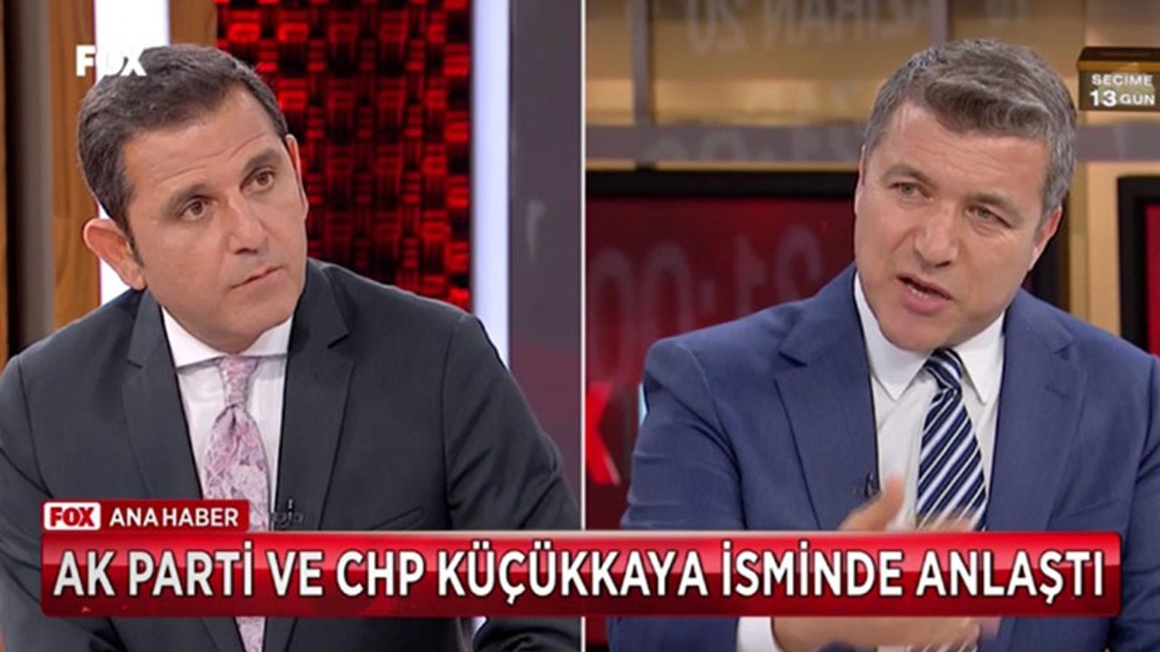 'Tartışmayı İsmail Küçükkaya'nın yönetmesi büyük bir komplodur'