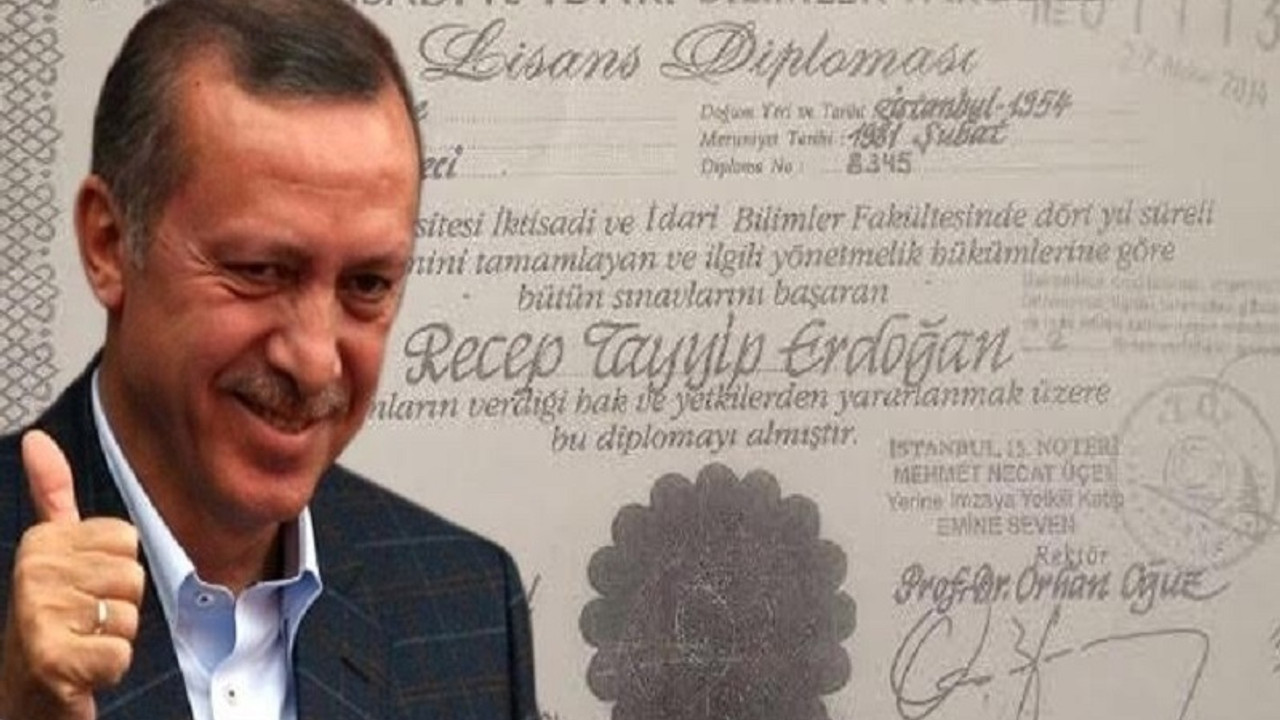 Erdoğan'ın diploma fotokopisini tasdikleyen katibi soruşturmayan notere uyarı