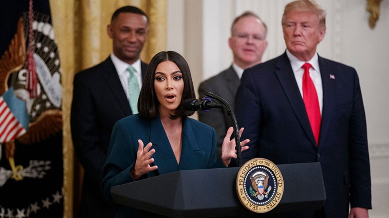 Trump'tan Kardashian'a: İyi genlere sahip, en başarılı avukatlardan biri olacak