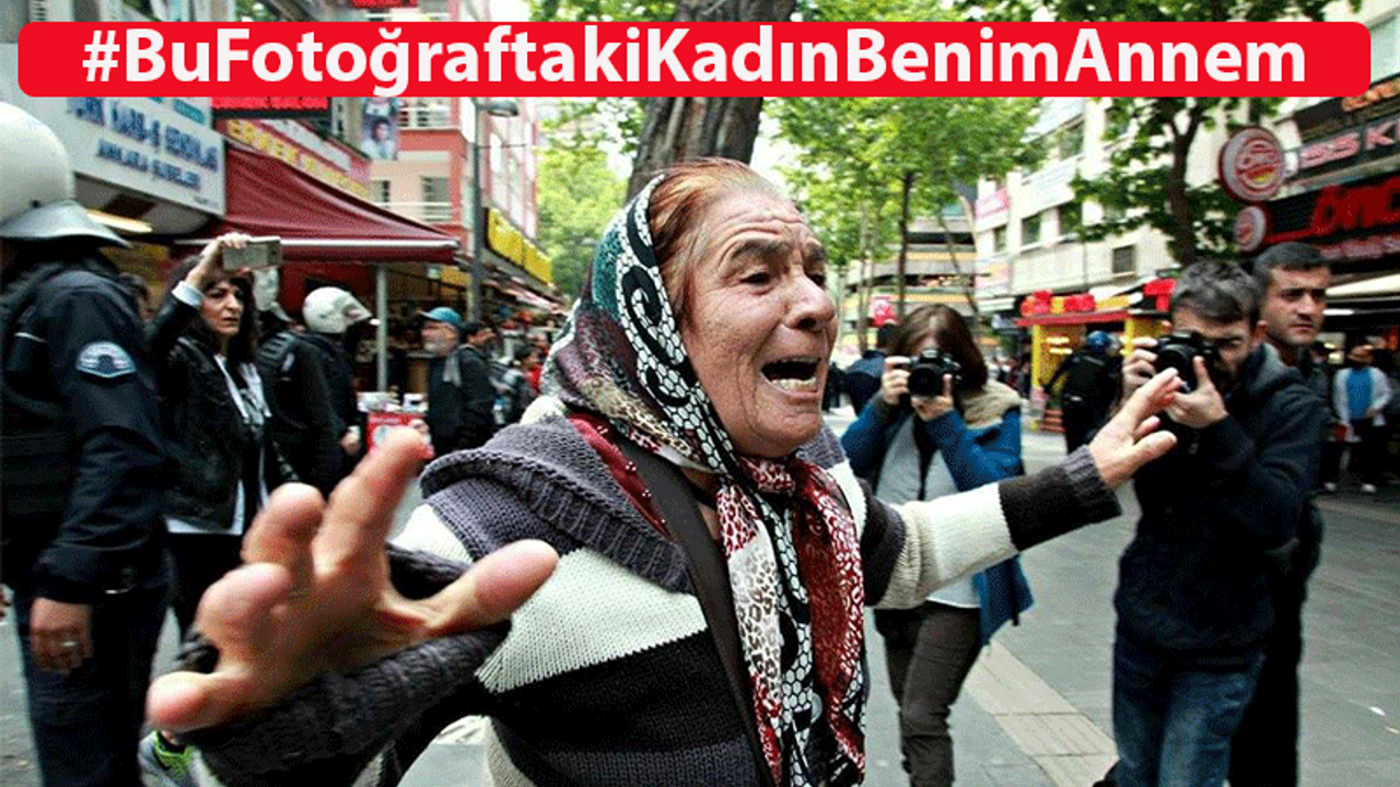 #BuFotoğraftakiKadınBenimAnnem twitter'de en çok izlenenler listesinde