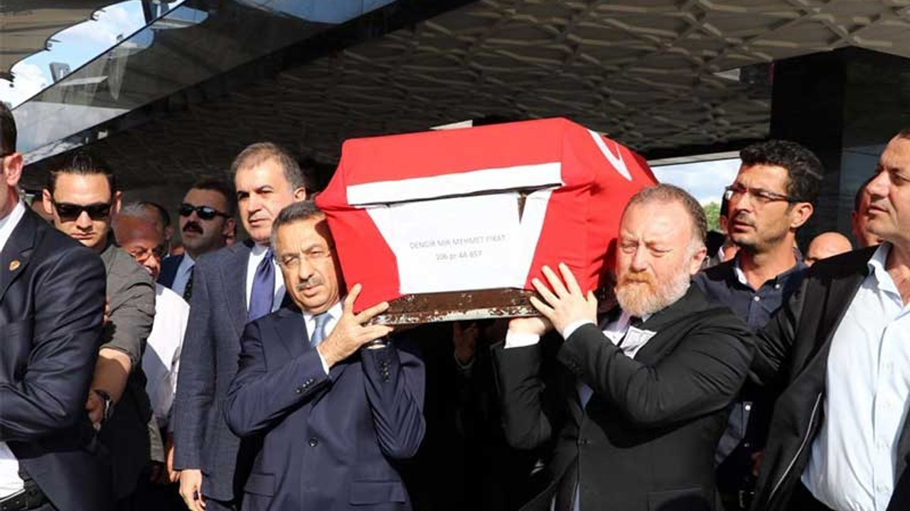 Dengir Mir Mehmet Fırat son yolculuğuna uğurlandı