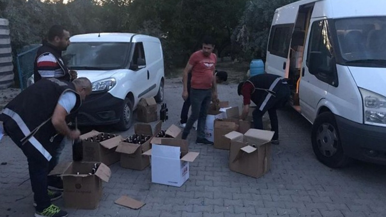 Kaçak içki operasyonu: 16 gözaltı