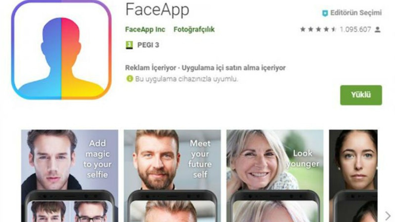 Yaşlandırma uygulaması FaceApp güvenilir mi?