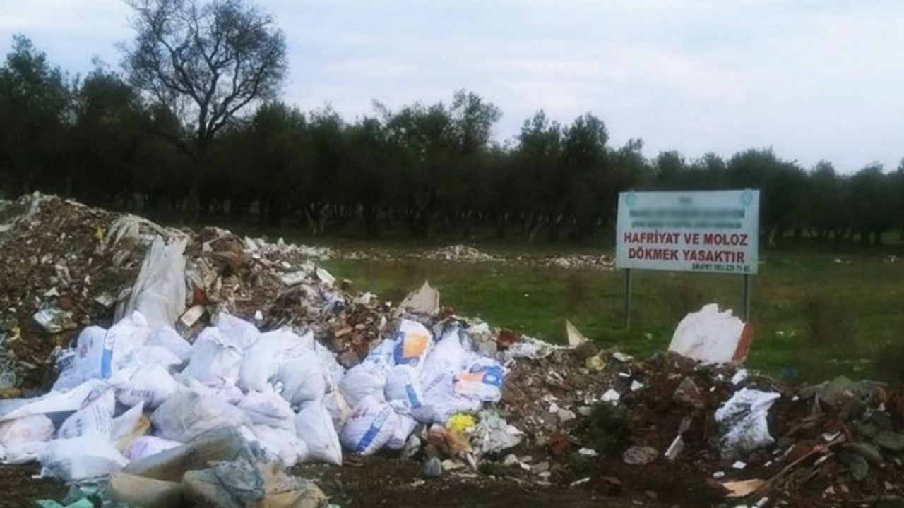 Tarım arazileri tehdit altında: Hafriyat ve moloz dökülüyor