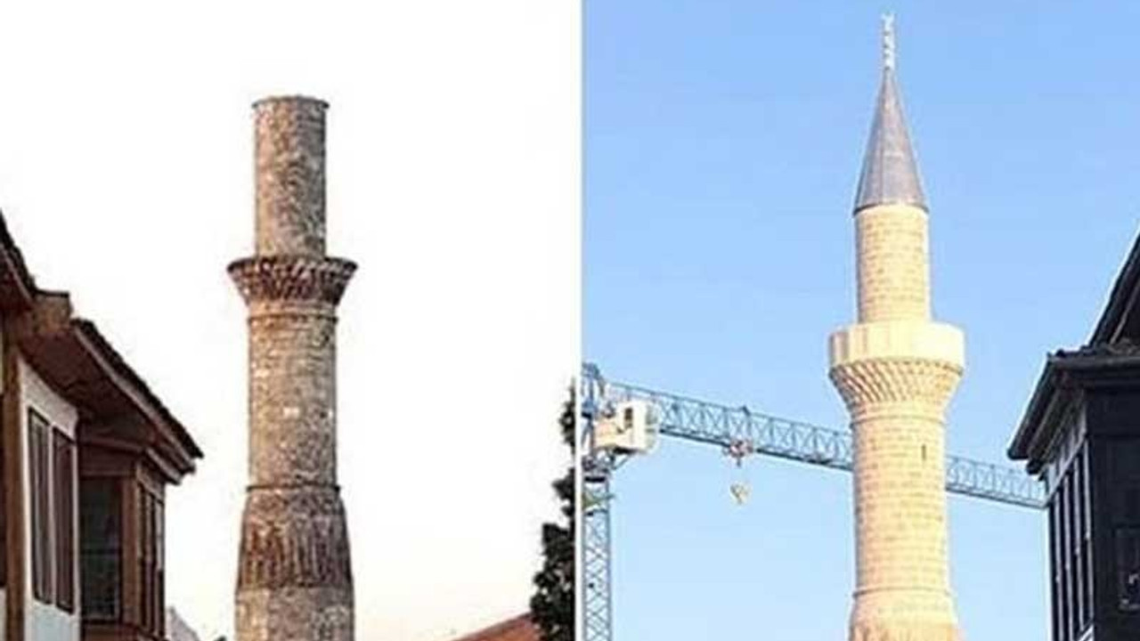 Kültür ve Turizm Bakanlığı restore etti: 123 yıl sonra tarihi camiye külah ekledi