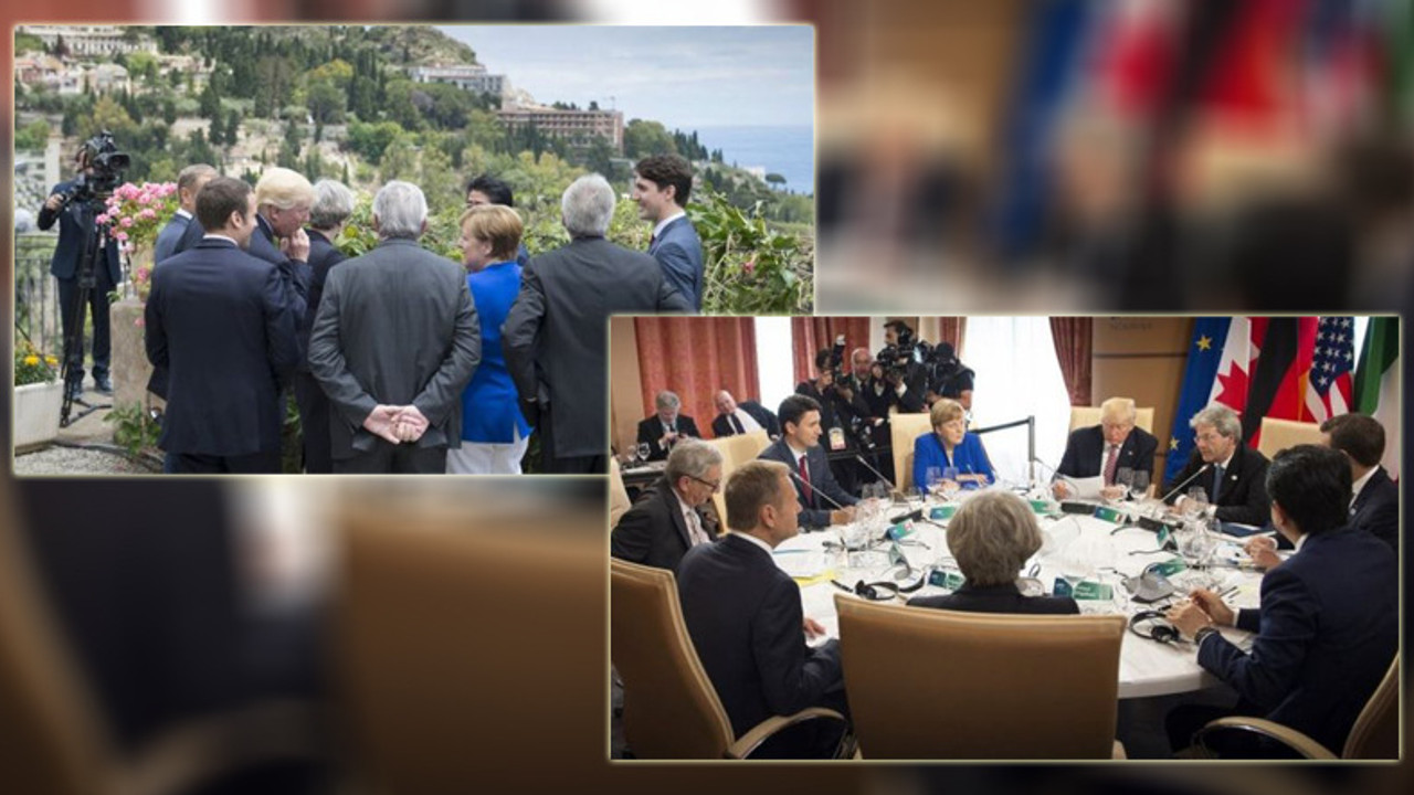 G7 zirvesi Taormina'da başladı