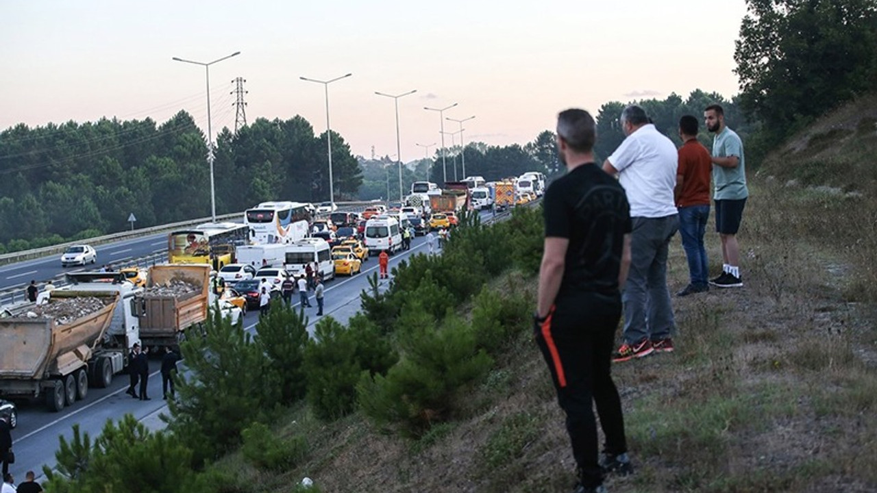 Yine hafriyat kamyonu kazası: 2 yaralı