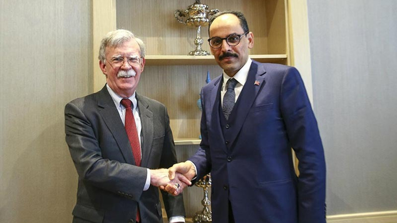 Kalın ve Bolton'dan 'güvenli bölge' görüşmesi