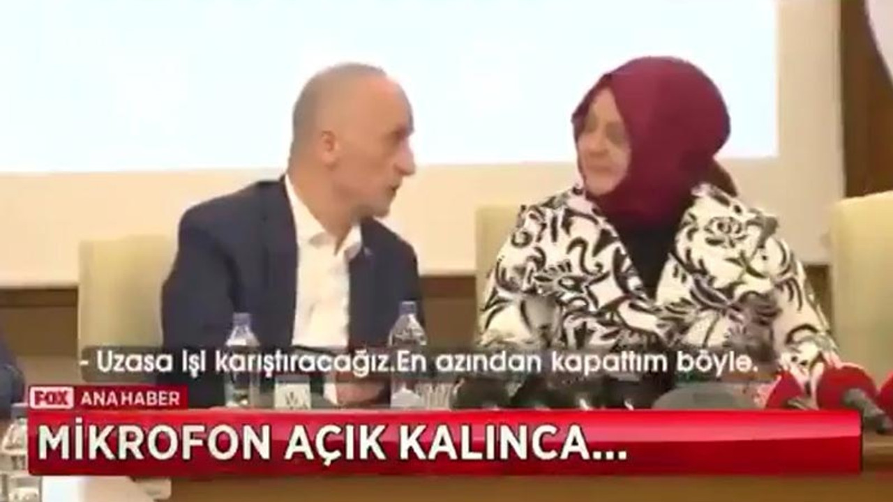 Türk-İş Başkanı mikrofonu açık unuttu: Uzasa işi karıştıracağız