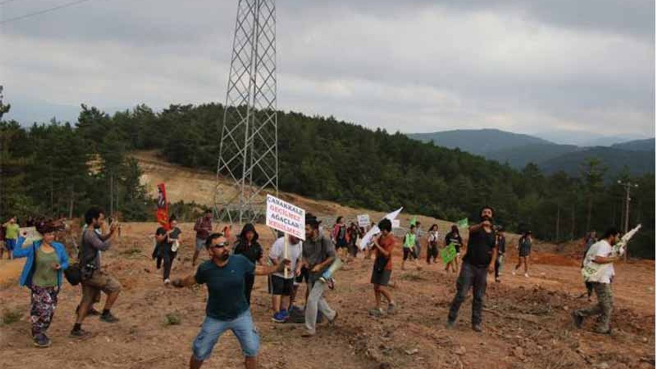 Kazdağları'nda çölleştirilen alana tohum topları