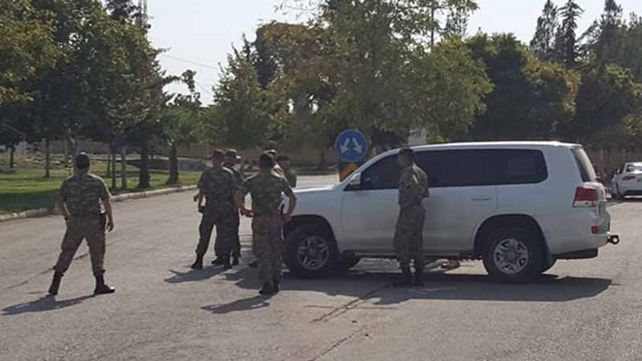 Korgeneral Twitty, güvenli bölge için Akçakale sınırında incelemeler yaptı