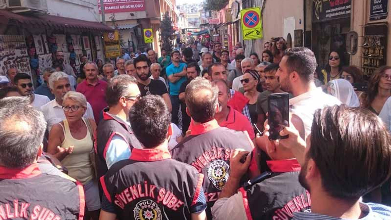 İzmir'de kayyıma tepki