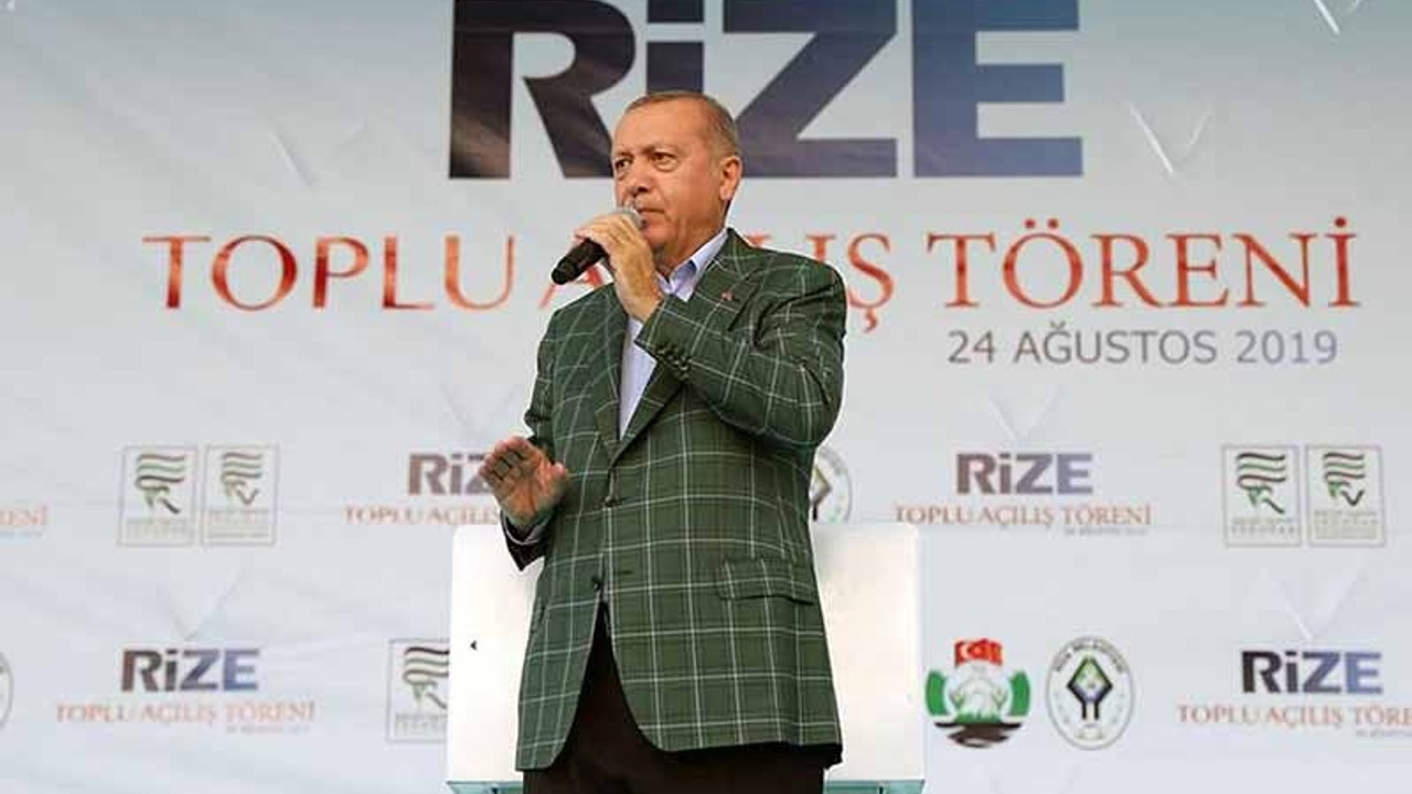 Erdoğan: İstanbul'u sel götürüyor beyefendi tatilde