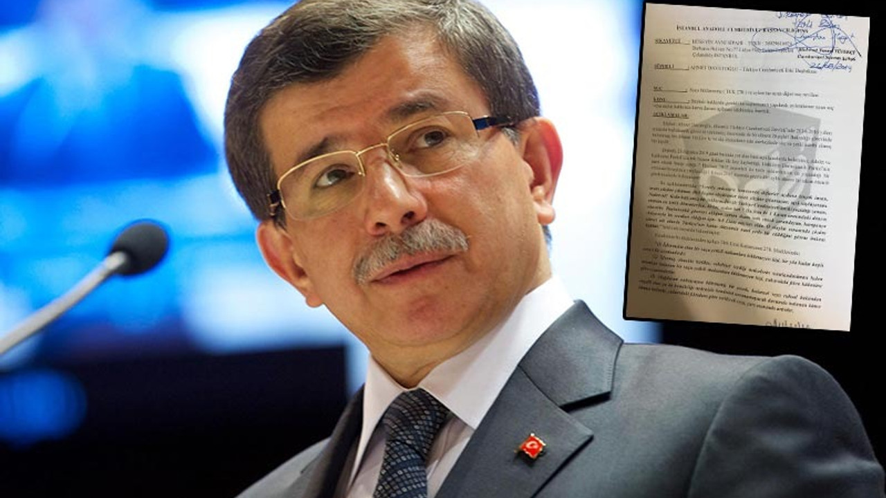 Ahmet Davutoğlu hakkında suç duyurusu