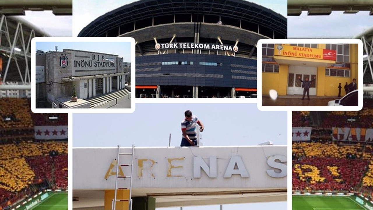 'Arena' yerine 'Atatürk' ve 'Çeyniktey' önerisi