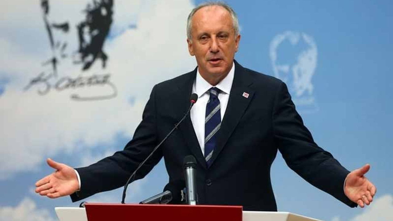 Muharrem İnce'den Süleyman Soylu'ya 'pejmürde' tepkisi