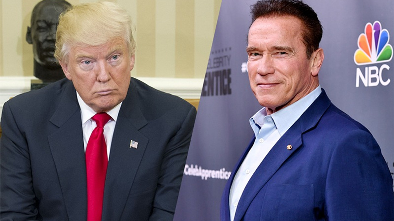 Schwarzenegger: Trump bana aşık