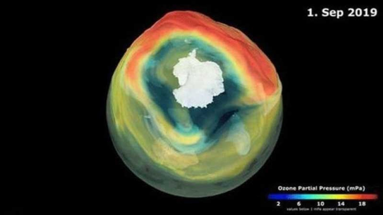 Ozon tabakasındaki delik son 30 yılın en küçük seviyesinde