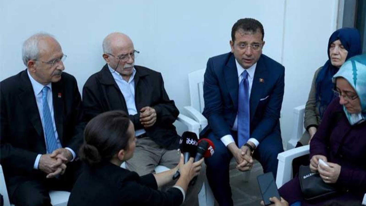 Kılıçdaroğlu ve İmamoğlu yaralı itfaiye erinİ ziyaret etti