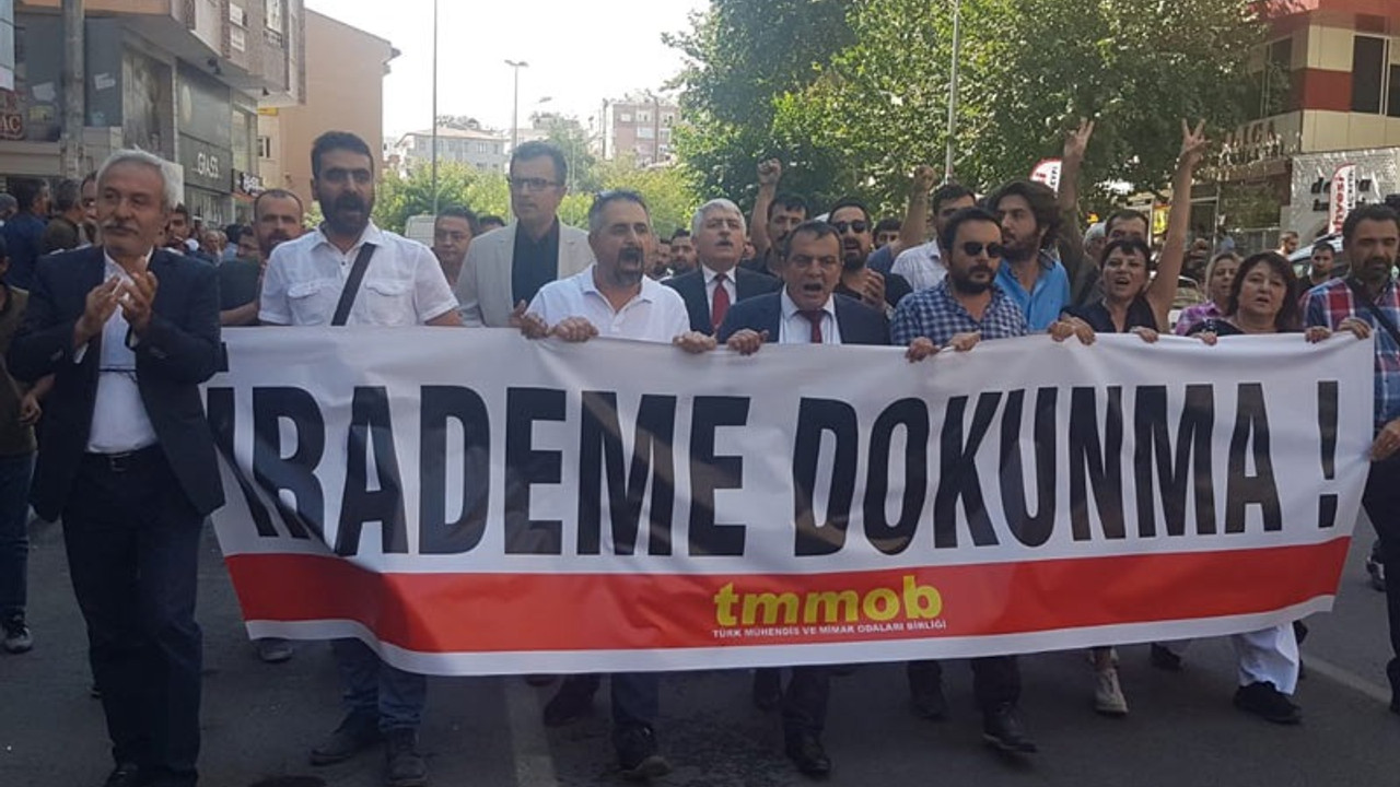 Diyarbakır'da kayyım karşıtı eylem 34'üncü gününde: Tek adam uygulamalarına bu halk izin vermeyecek