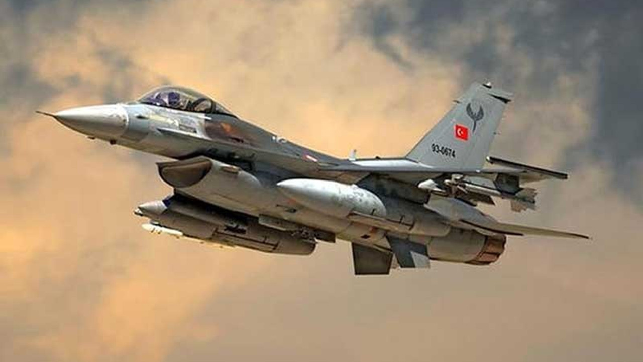 TSK F-16'ları Suriye'de uçtu