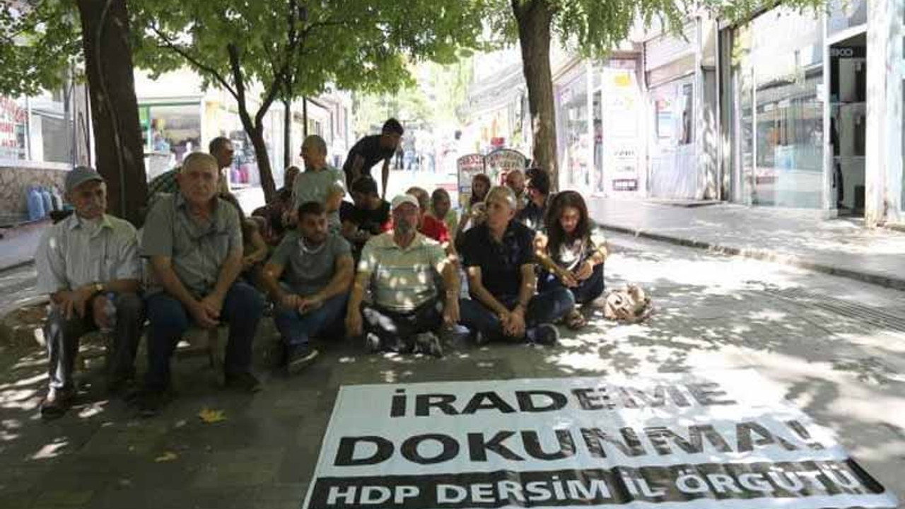 Dersim'de kayyıma karşı eylem yapanlara para cezası