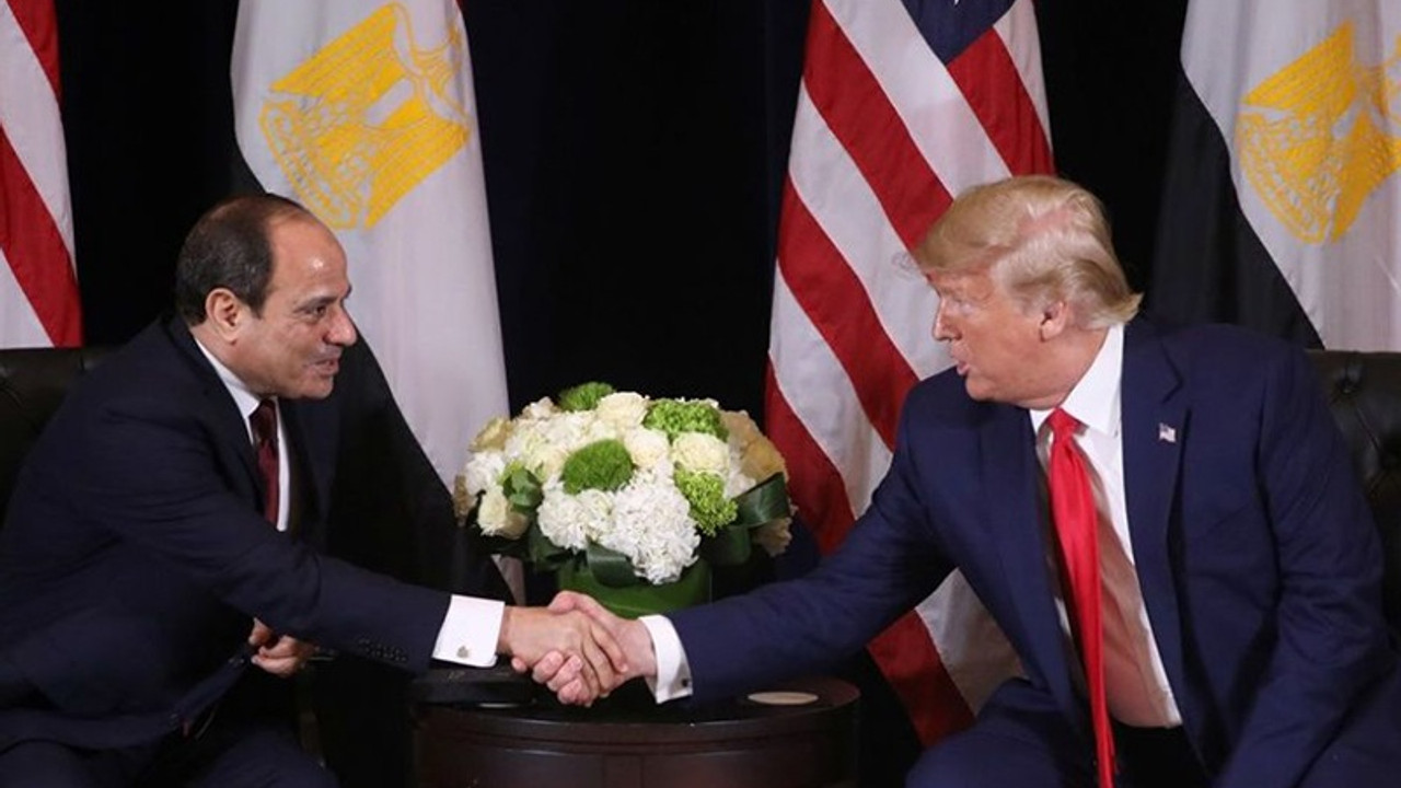 Trump’tan Sisi’ye destek: Herkese karşı gösteri oluyor