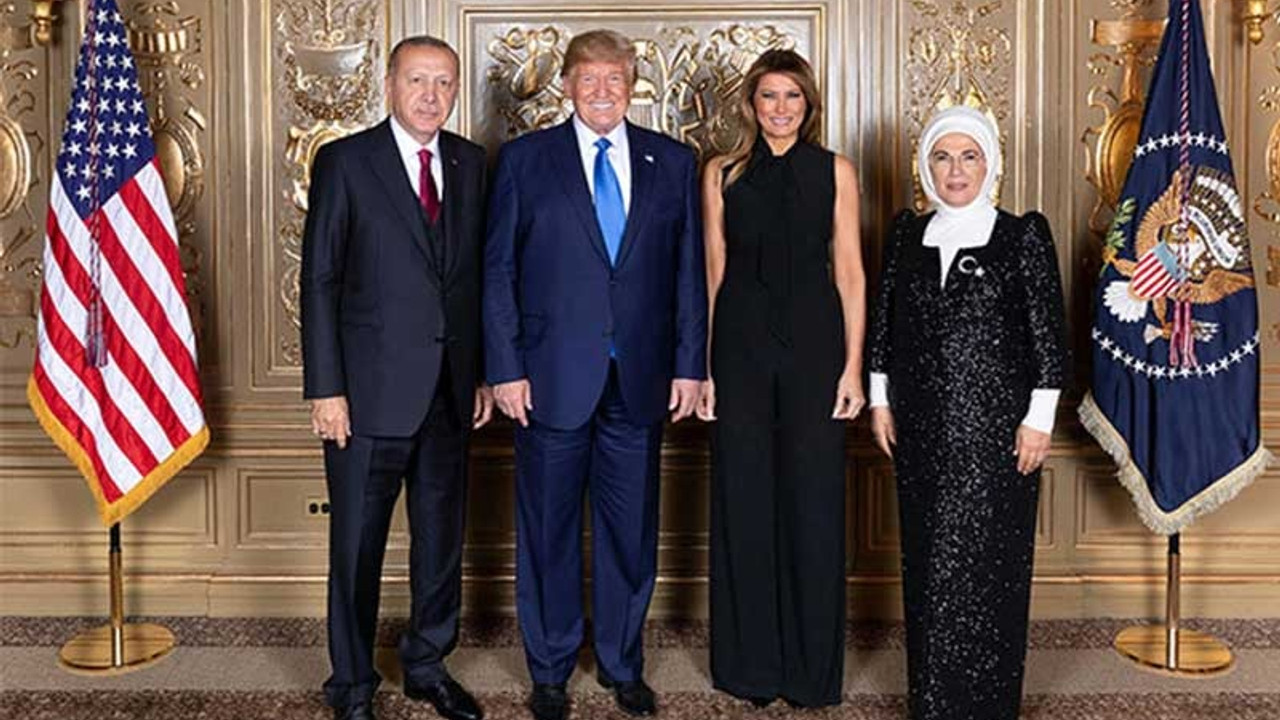 Erdoğan ve Trump yemekte bir araya geldi