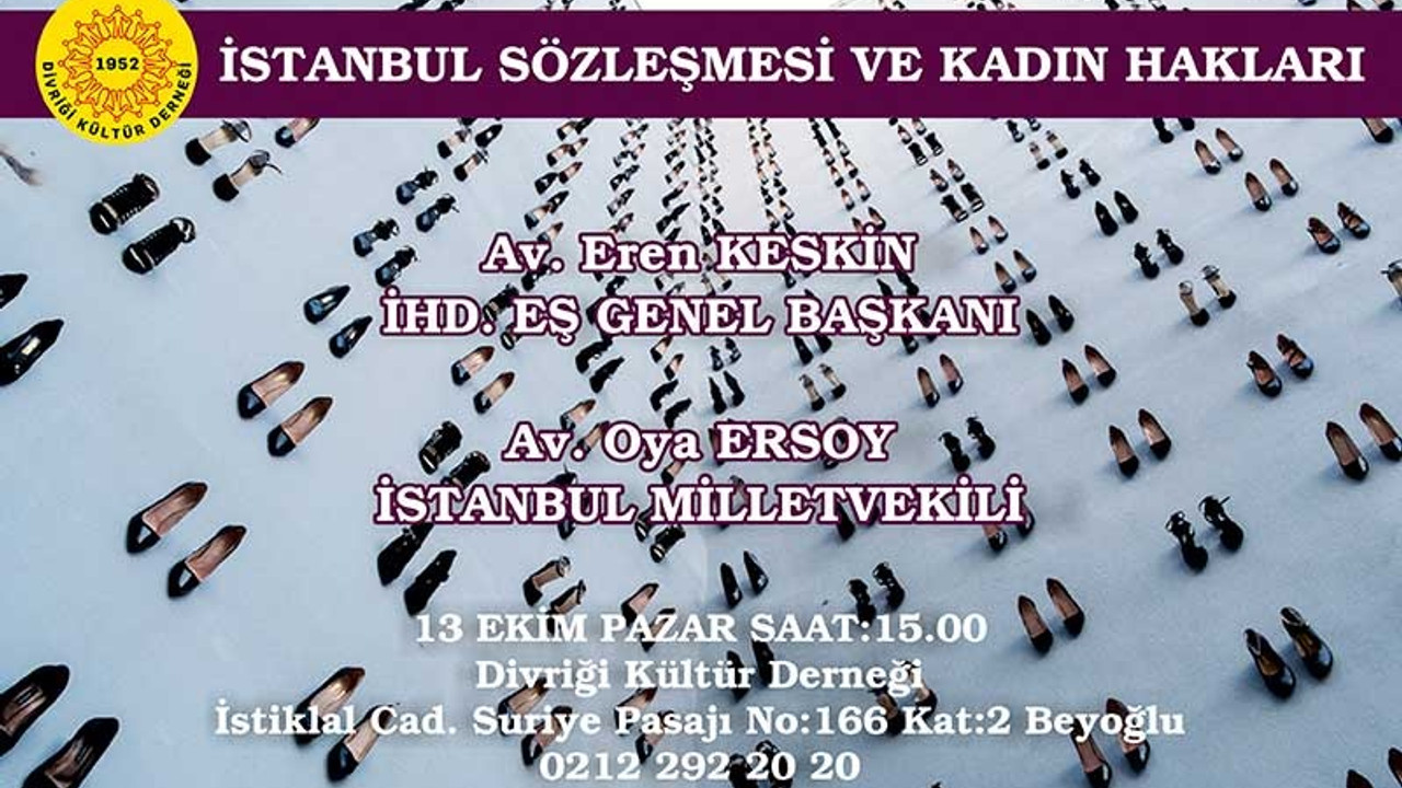 İstanbul Sözleşmesi panelde ele alınacak