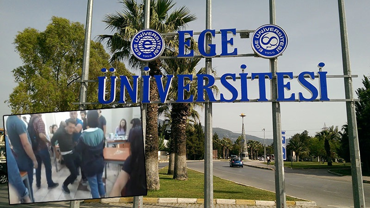 Ege Üniversitesi'nde Ankara Katliamı'nı anmak isteyen öğrenciler gözaltına alındı