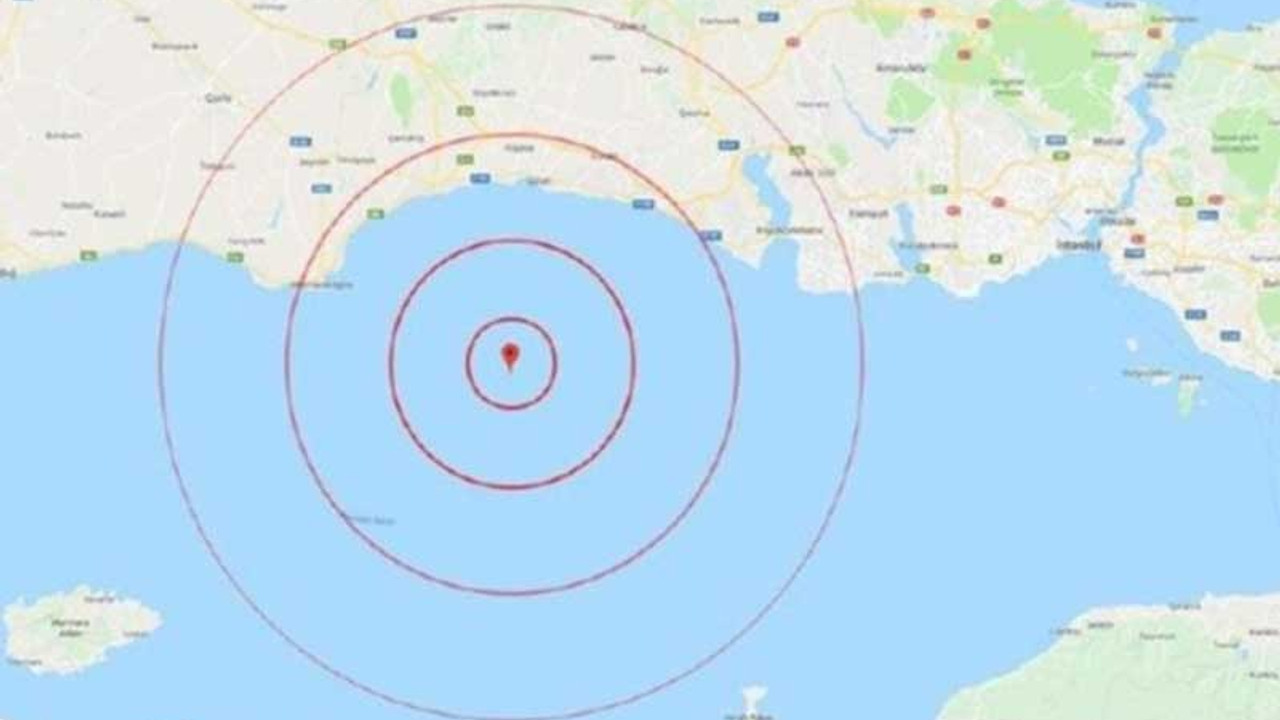 İstanbul'da 4.0 büyüklüğünde deprem