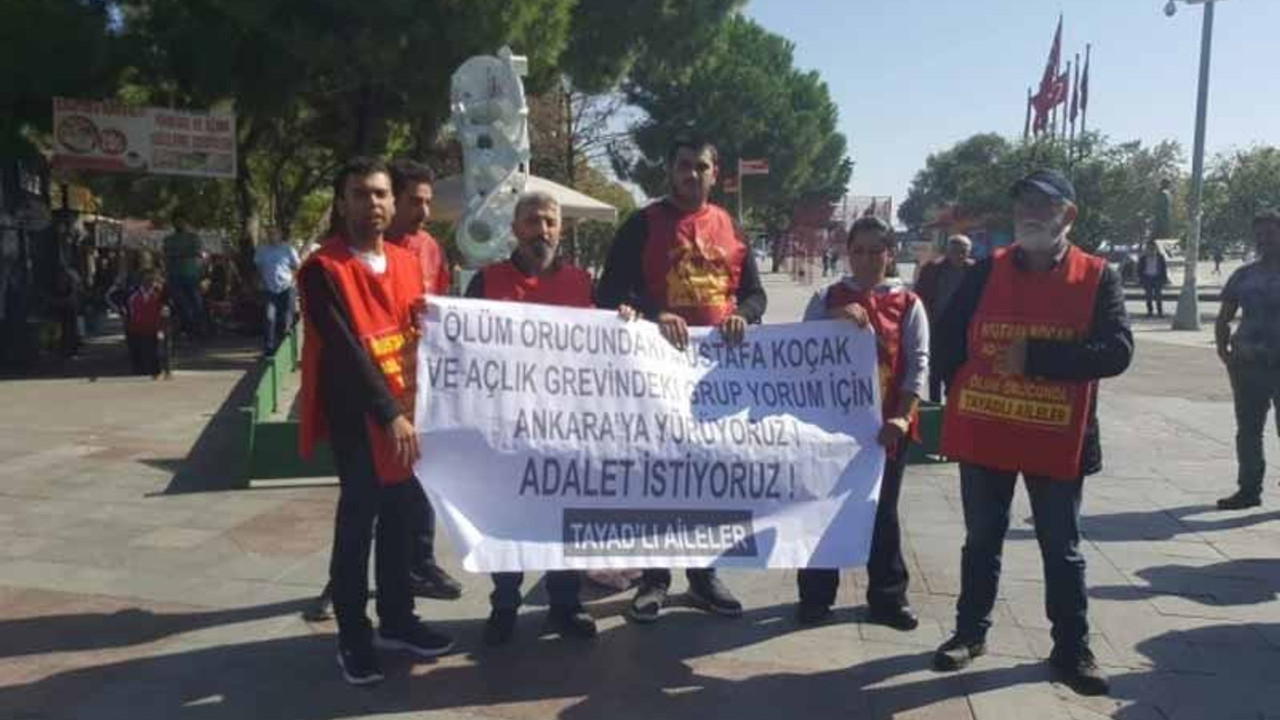 TAYAD’lı ailelerin yürüyüşüne müdahale: 6 gözaltı