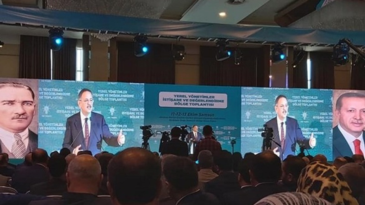 AKP'nin üç günlük toplantı masrafı belediye bütçesinden ödenmiş: 357 bin TL