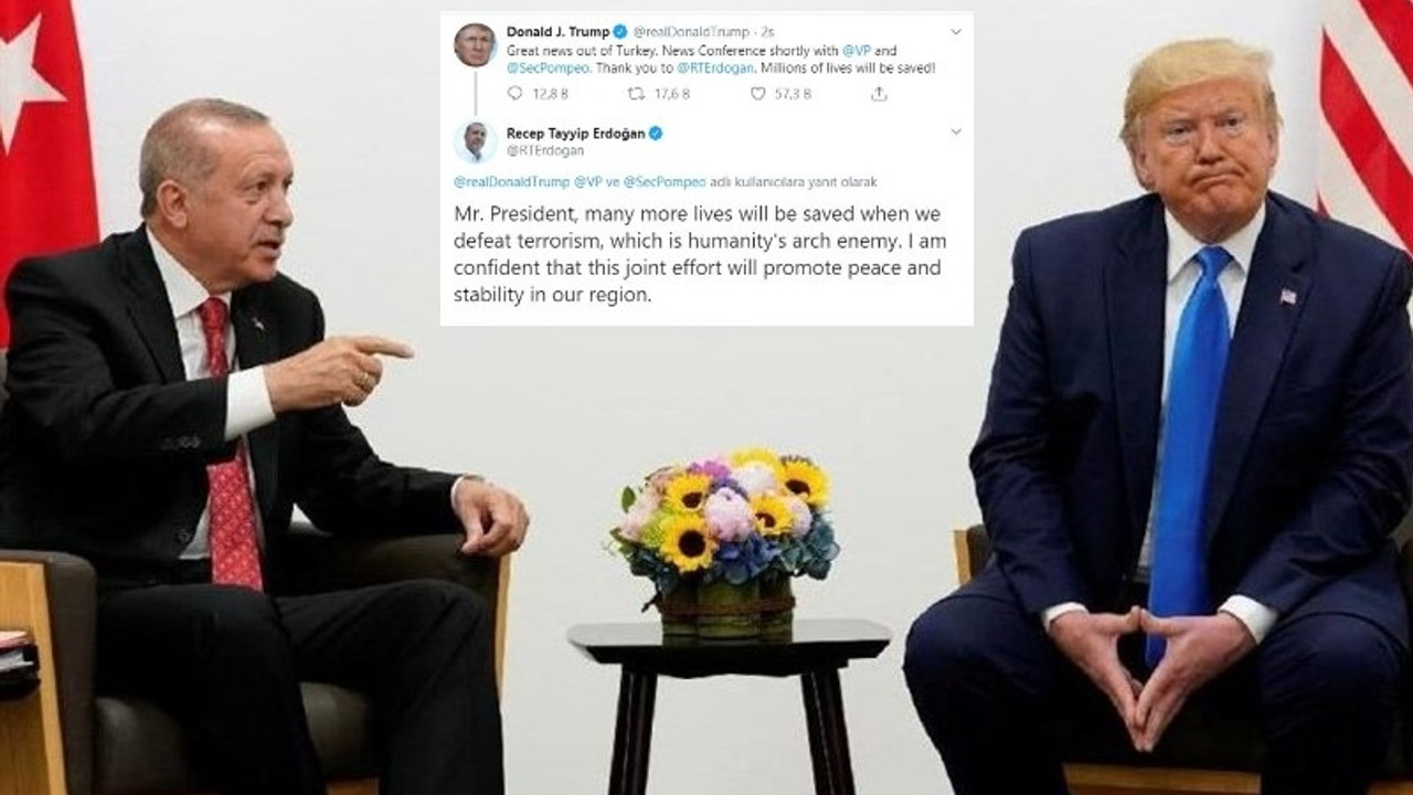 Erdoğan'dan Trump'a Twitter'dan cevap