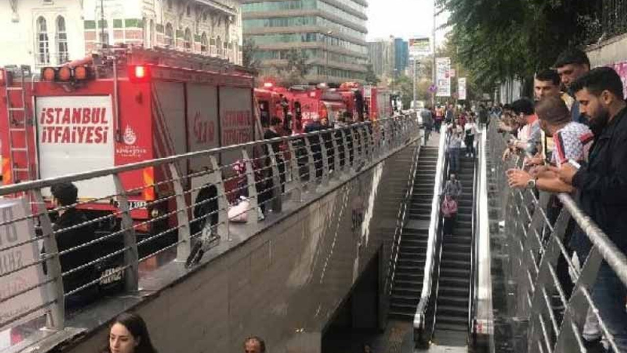 Mecidiyeköy Metro İstasyonu'nda intihar girişimi